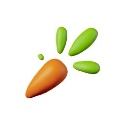 Fimo Kids St Gulerod